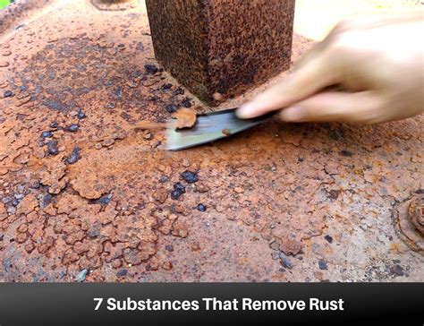 how to clean metal box|best way to clean rust off metal.